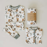 Outlaw Cowboy Ribbed Bamboo Zipper | Milk & Baby