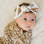 Outlaw Cowboy Ribbed Bamboo Head Wrap | Milk & Baby