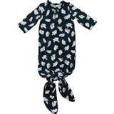 Ghosts Bamboo Knot Gown | Milk & Baby