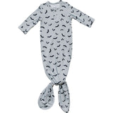 Bats Bamboo Knot Gown | Milk & Baby