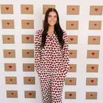 Adult Hearts Pajama Set | Milk & Baby