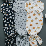 Ghosts Bamboo Knot Gown | Milk & Baby