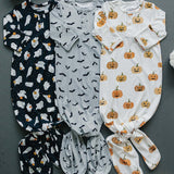 Ghosts Bamboo Knot Gown | Milk & Baby