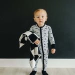 Bats Bamboo Zipper | Milk & Baby