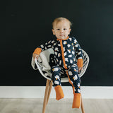 Ghosts Bamboo Zipper | Milk & Baby
