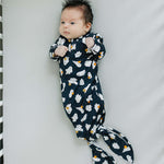 Ghosts Bamboo Knot Gown | Milk & Baby