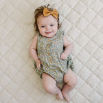 Golden Meadow Bubble Romper | Milk & Baby