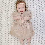 Gingham Peter Pan Collar Dress | Milk & Baby