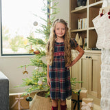 Christmas Plaid Smocked Dress | Milk & Baby
