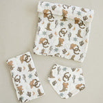Outlaw Cowboy Muslin Swaddle Blanket | Milk & Baby