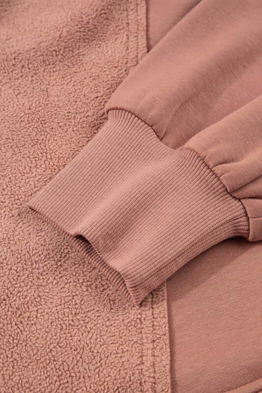 Mabel Half Zipper Baggy Sweatshirt | Milk & Baby