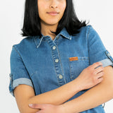 Ada Denim Midi Dress