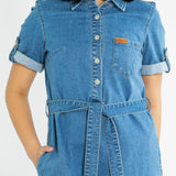 Ada Denim Midi Dress