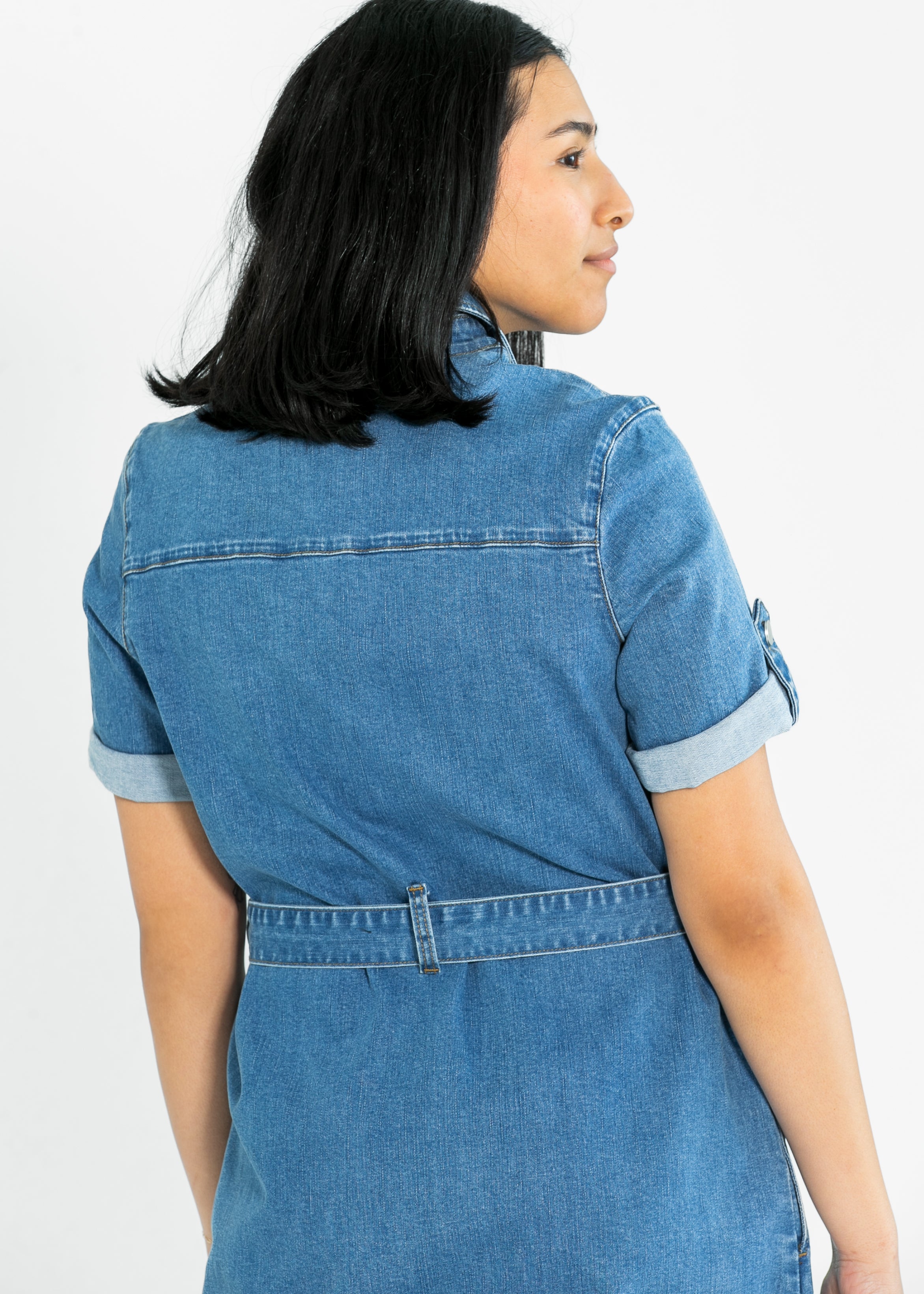 ADA Denim Midi Dress - Final Sale, Medium ADA Denim Midi Dress - Final Sale, Medium