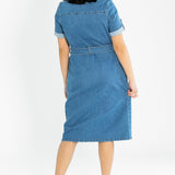 Ada Denim Midi Dress