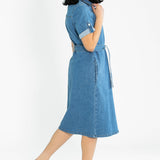 Ada Denim Midi Dress