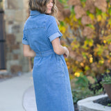 Ada Denim Midi Dress