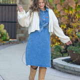 Ada Denim Midi Dress