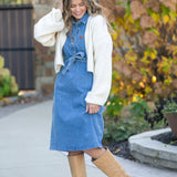 Ada Denim Midi Dress