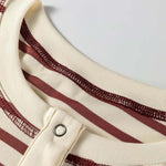 Stripe Half Buttoned Top | Milk & Baby