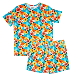 Tropical Dreams | Crew Neck Short Pajamas | Milk & Baby