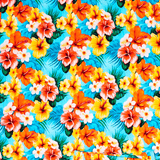 Tropical Dreams | Crew Neck Short Pajamas | Milk & Baby