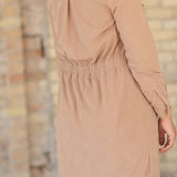 Anika Corduroy Shirt Dress | Milk & Baby