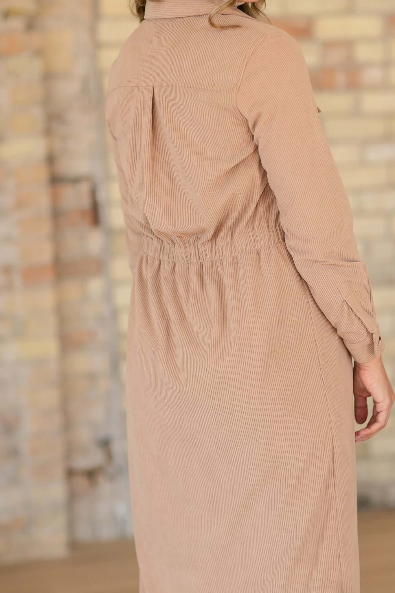 Anika Corduroy Shirt Dress | Milk & Baby