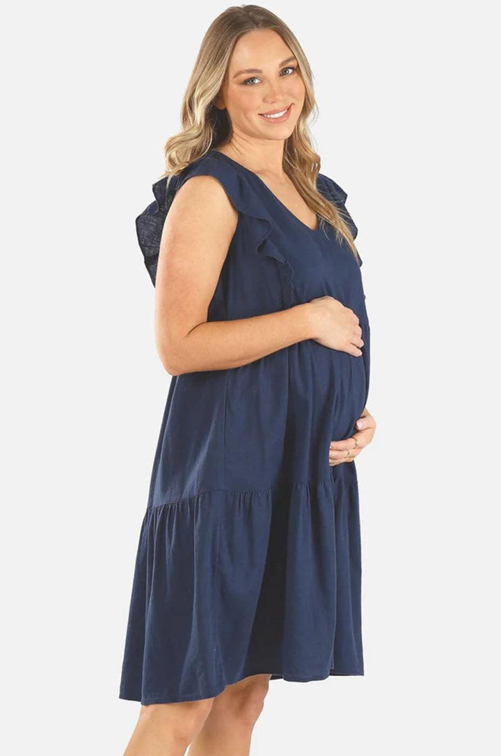 Anna Maternity & Nursing Dress - Milk & Baby 