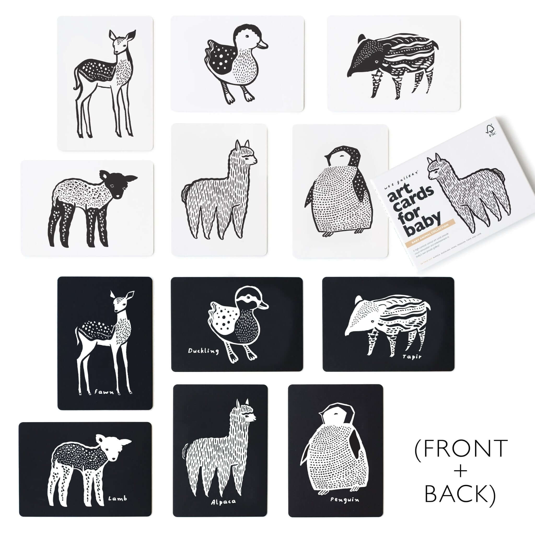 Baby Animals | Newborn Baby Gift Set | Milk & Baby