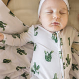 Cactus | Bamboo Zip Romper