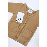 Buttery Soft Baby Grandpa Cardigans | Milk & Baby