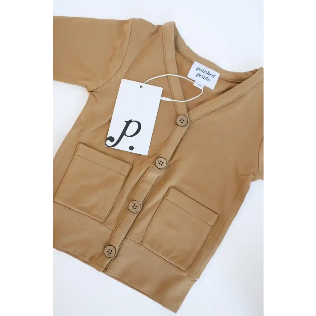 Buttery Soft Baby Grandpa Cardigans | Milk & Baby