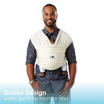 Baby K'tan Organic Baby Carrier | Natural | Milk & Baby