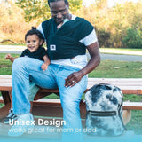 Baby K'tan Original Baby Carrier | Black | Milk & Baby