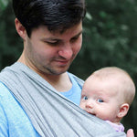 Baby K'tan Original Baby Carrier | Heather Grey | Milk & Baby