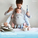 Baby K'tan Original Baby Carrier | Heather Grey | Milk & Baby