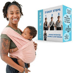 Baby K'tan Active Yoga Baby Carrier | Heather Coral | Milk & Baby