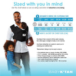 Baby K'tan Breeze Baby Carrier | Black | Milk & Baby