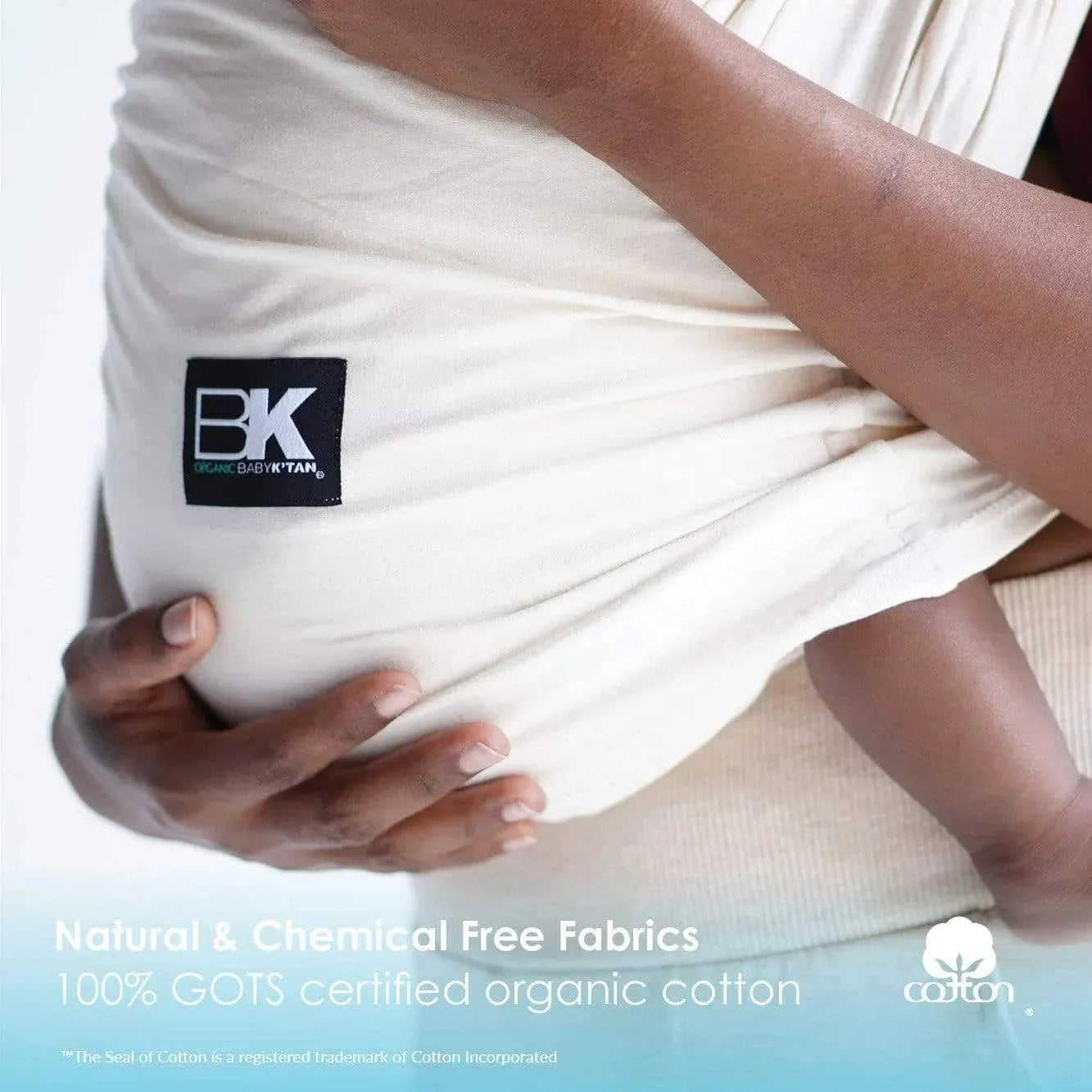 Baby K'tan Organic Baby Carrier - Milk & Baby