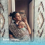 Baby K'tan Print Baby Carrier | Leopard Love | Milk & Baby