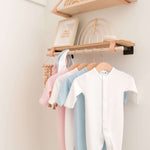 Stroller Society Premium Pima Cotton Footie | Milk & Baby