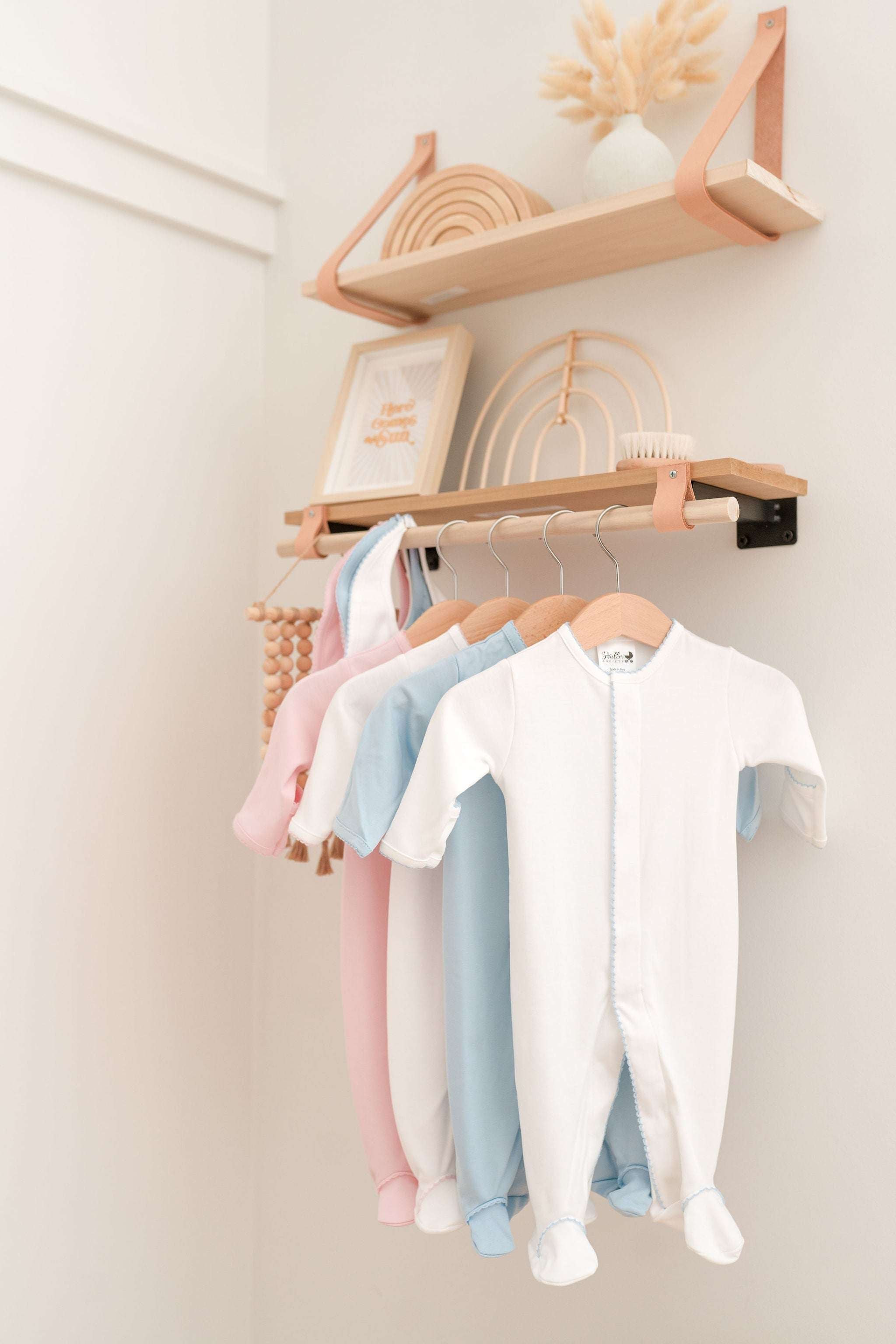Stroller Society Premium Pima Cotton Footie | Milk & Baby