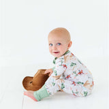 Billy Western Print | Bamboo One Piece Zip Pajama | Milk & Baby