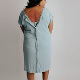 Blue Bird Mommy Labor and Delivery Gown