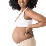 Bamboo Maternity & Postpartum Panties - 2 Pack black & beige - Milk & Baby 