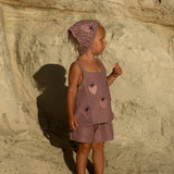 Matilda | Girl's Knit Short Set
