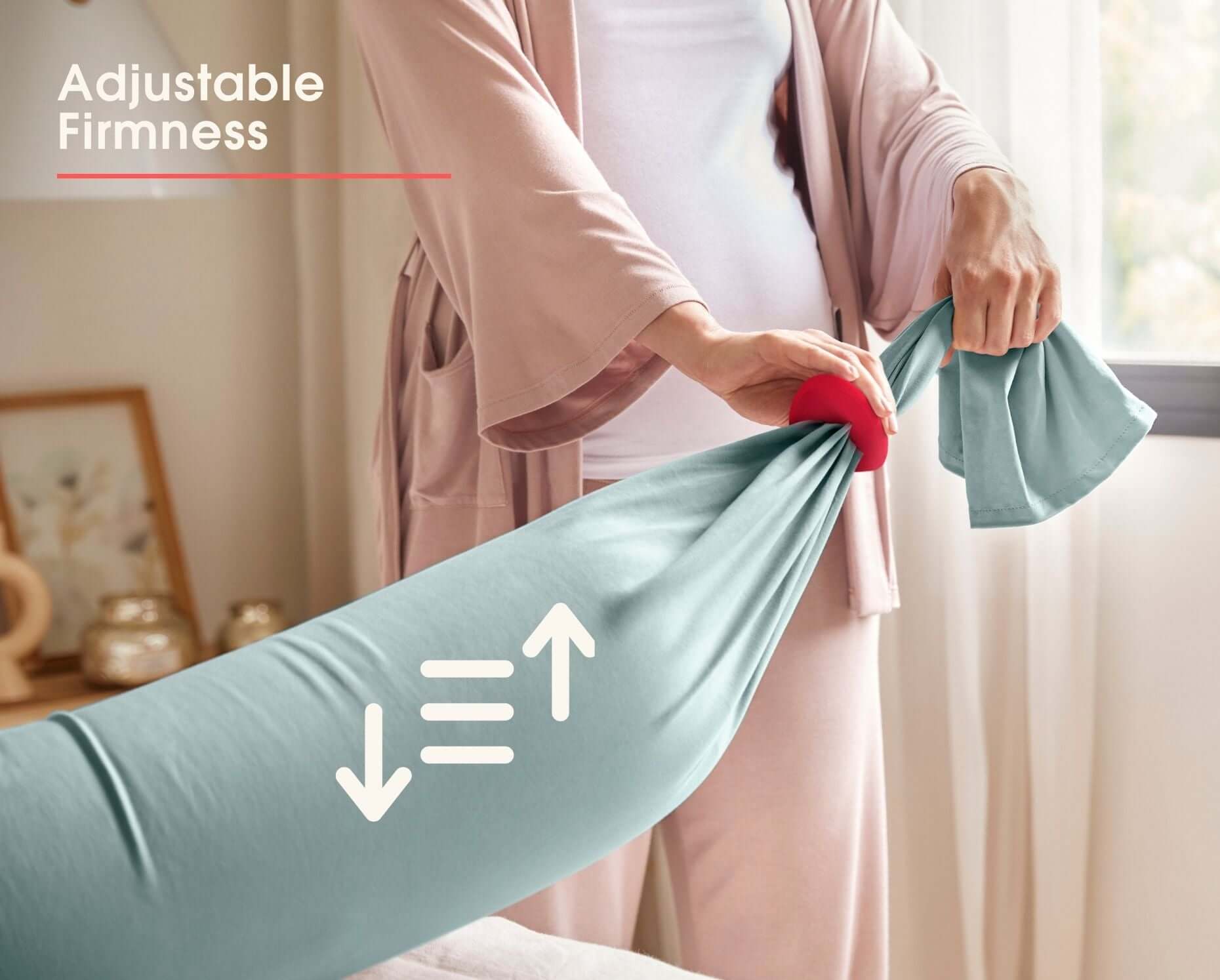 Nursing & Pregnancy Pillow | Eucalyptus | Milk & Baby