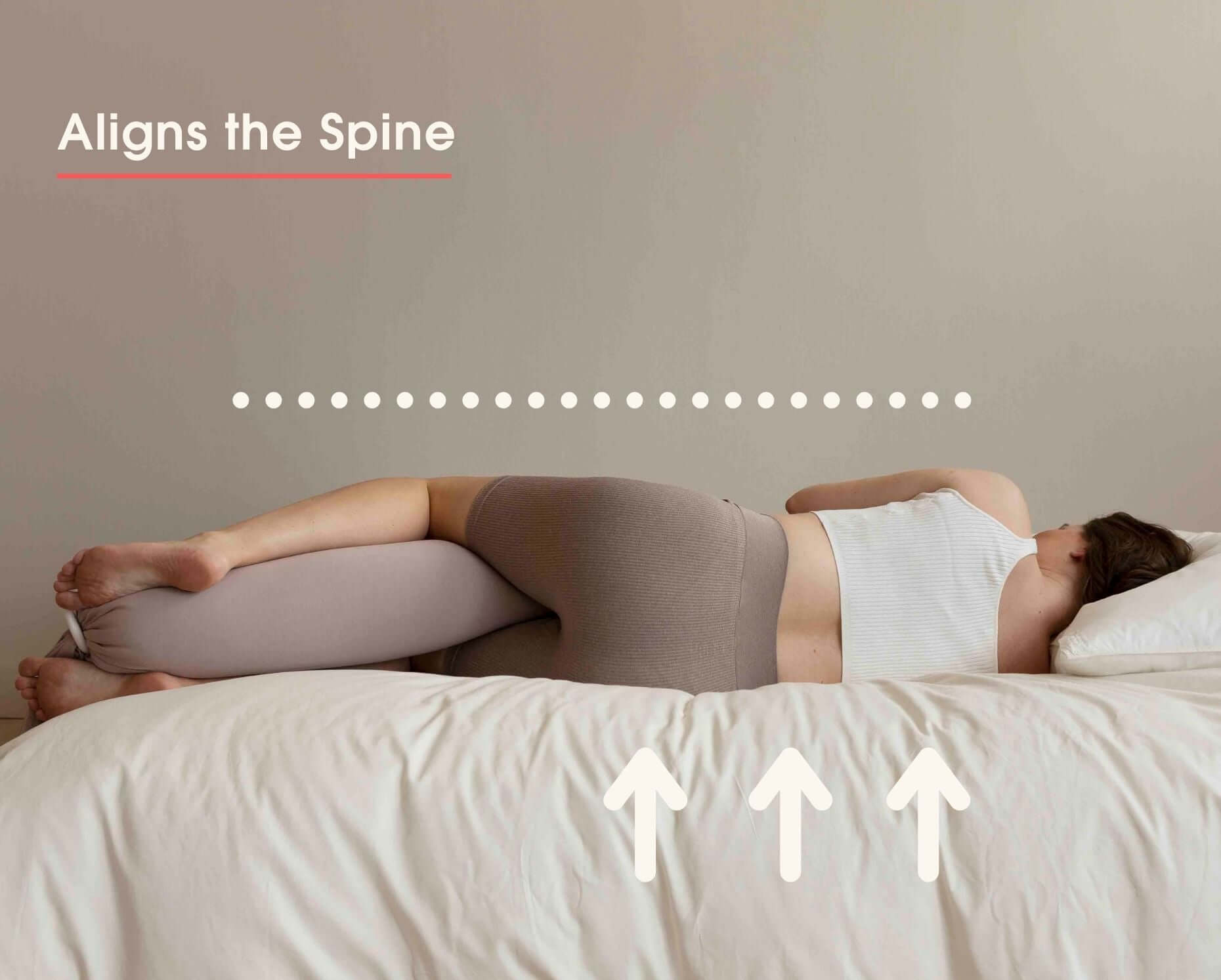 Nursing & Pregnancy Pillow | Dusty Pink | Milk & Baby