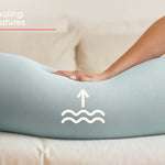 Nursing & Pregnancy Pillow | Eucalyptus | Milk & Baby